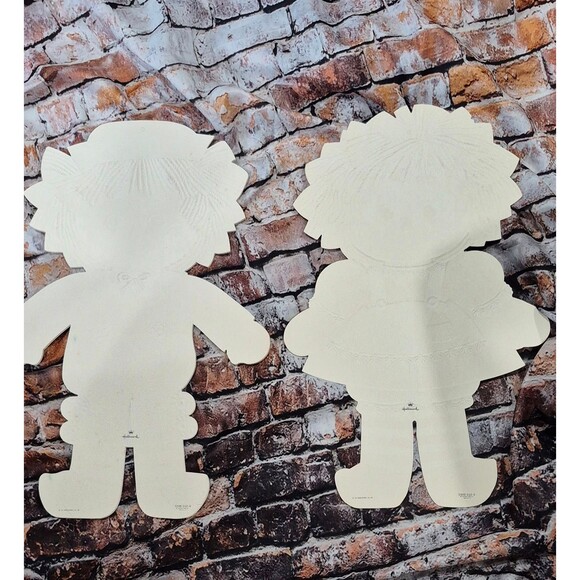 Vintage Bobs Merrell 14" Raggedy Ann & Andy Party Decorations Unused Hallmark - Picture 2 of 2